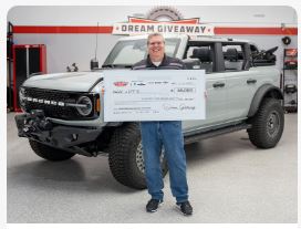 2023 Bronco Dream Giveaway brought to you by Federal Law Enforcement Officers Foundation